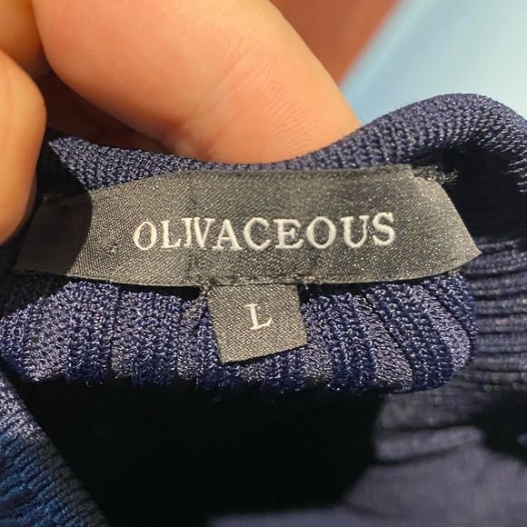 Large Oliviaceous navy blue dress - Picture 5 of 10